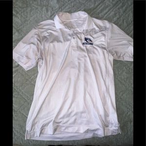 White Creighton Golf Polo